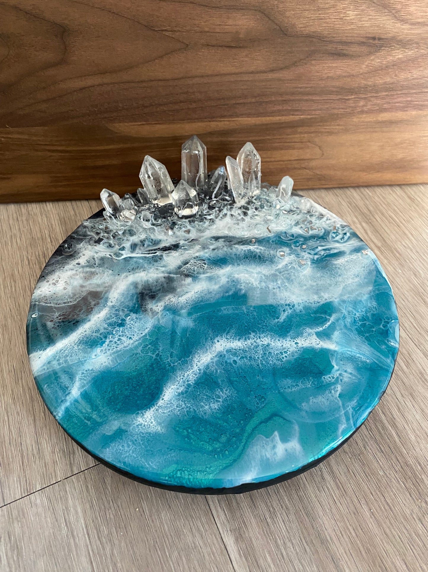 Ocean Inspired Resin Vanity Tray Table Decor