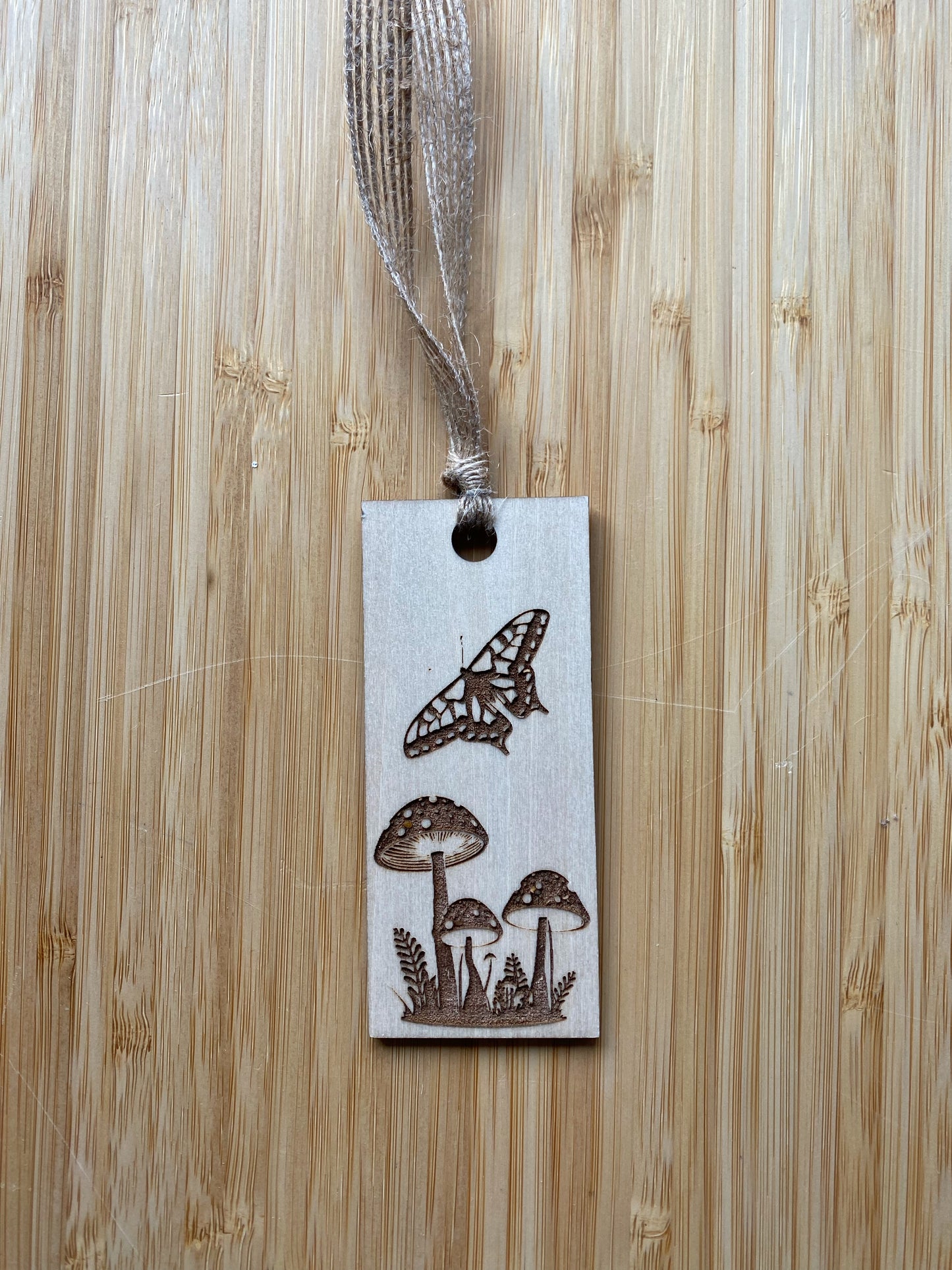 Personalized Wood Engraved Book Mark