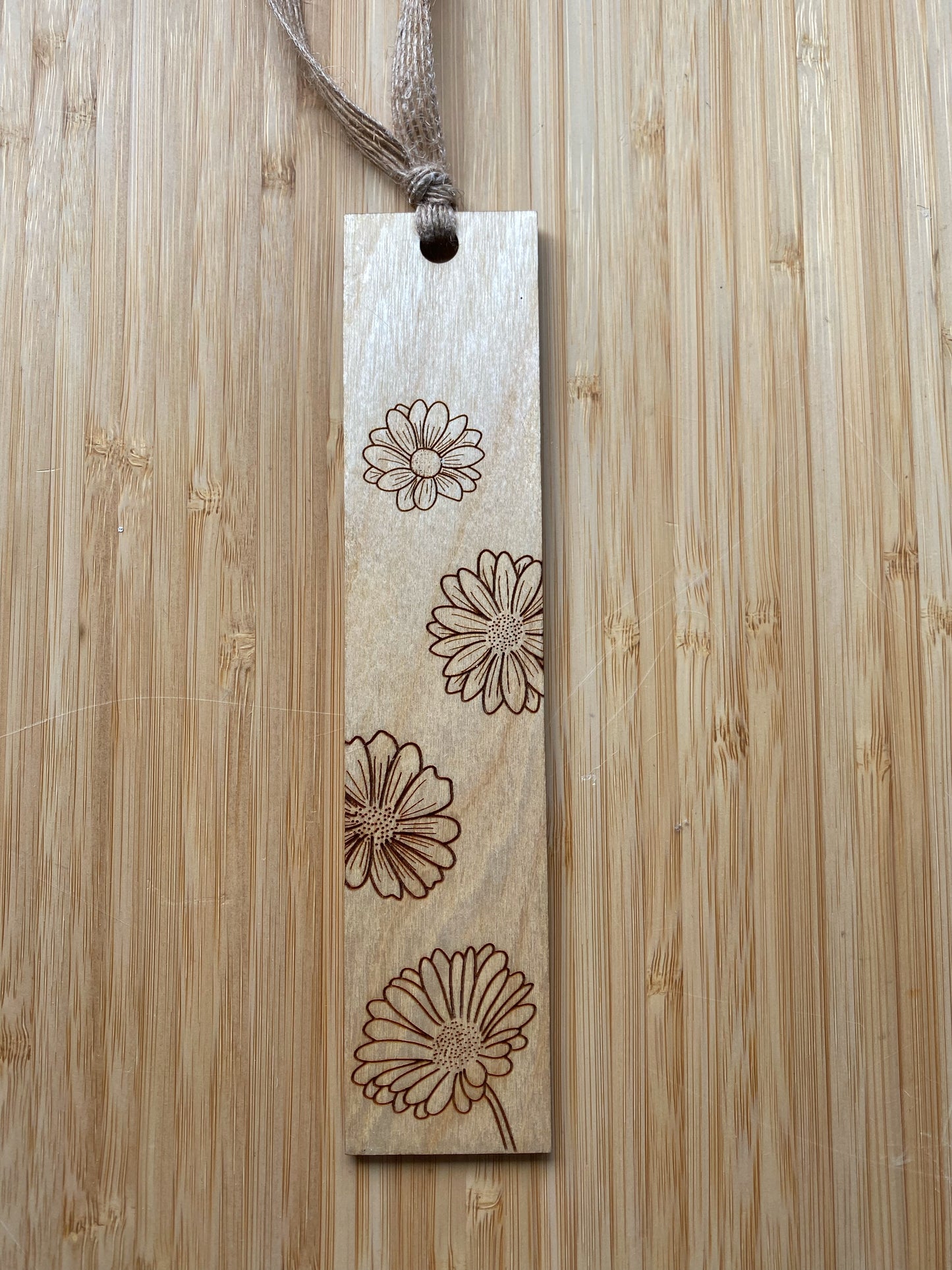 Personalized Wood Engraved Book Mark