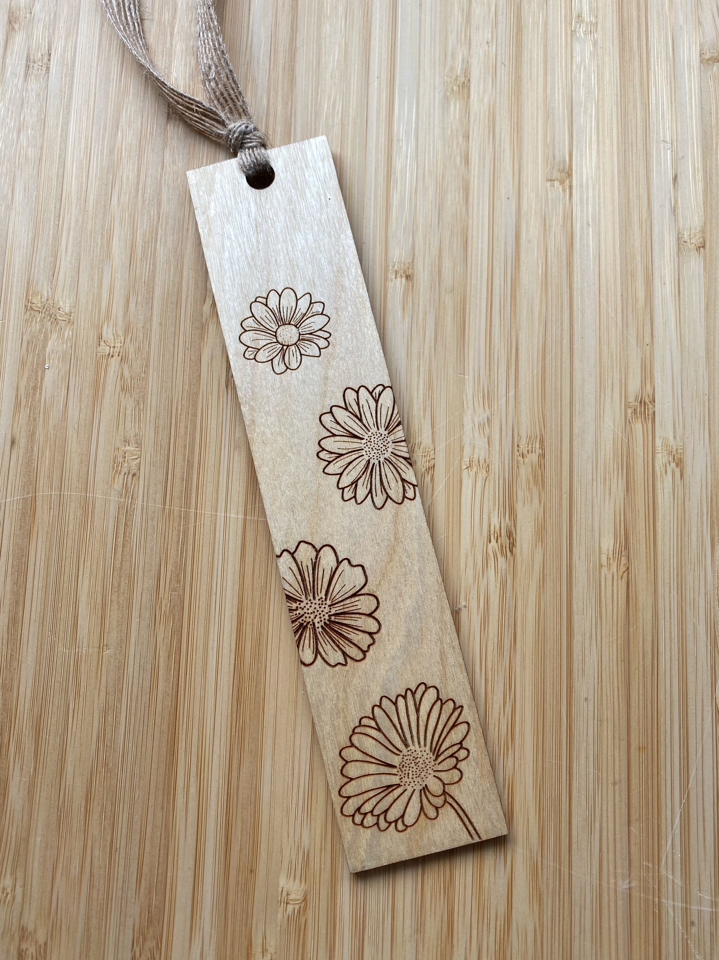 Personalized Wood Engraved Book Mark