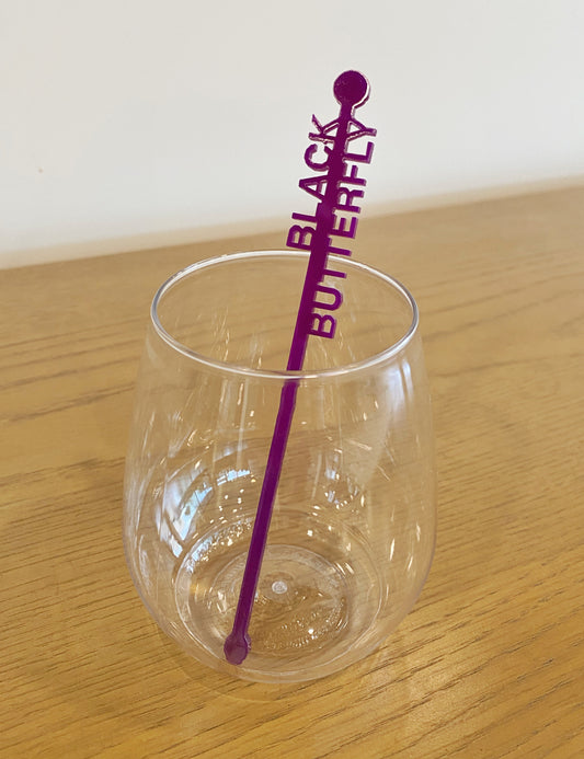 Custom Acrylic Drink Stirrer Special Events and Professional Branding WHOLESALE