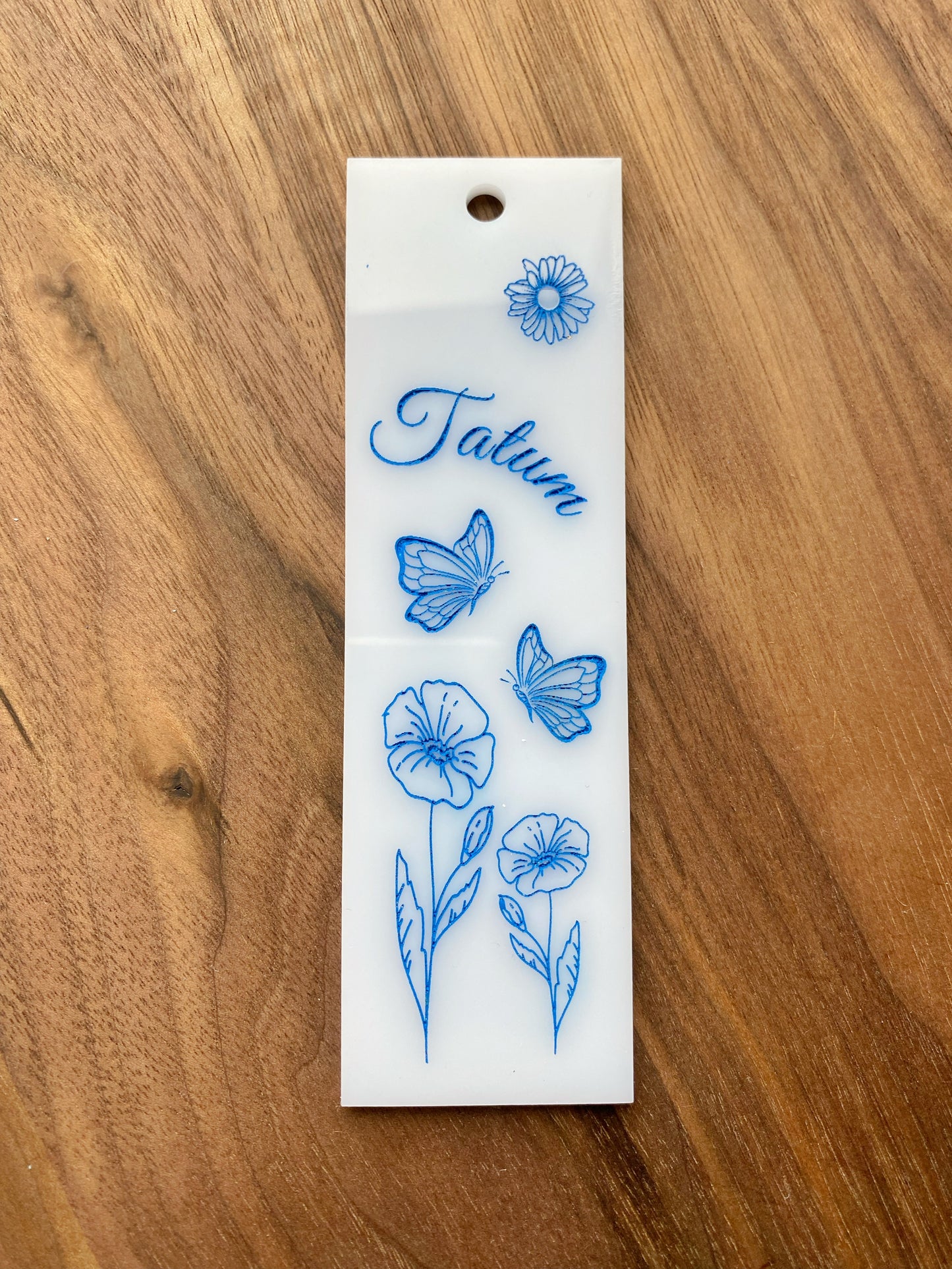 Laser Engraved Acrylic Bookmarks Personalized