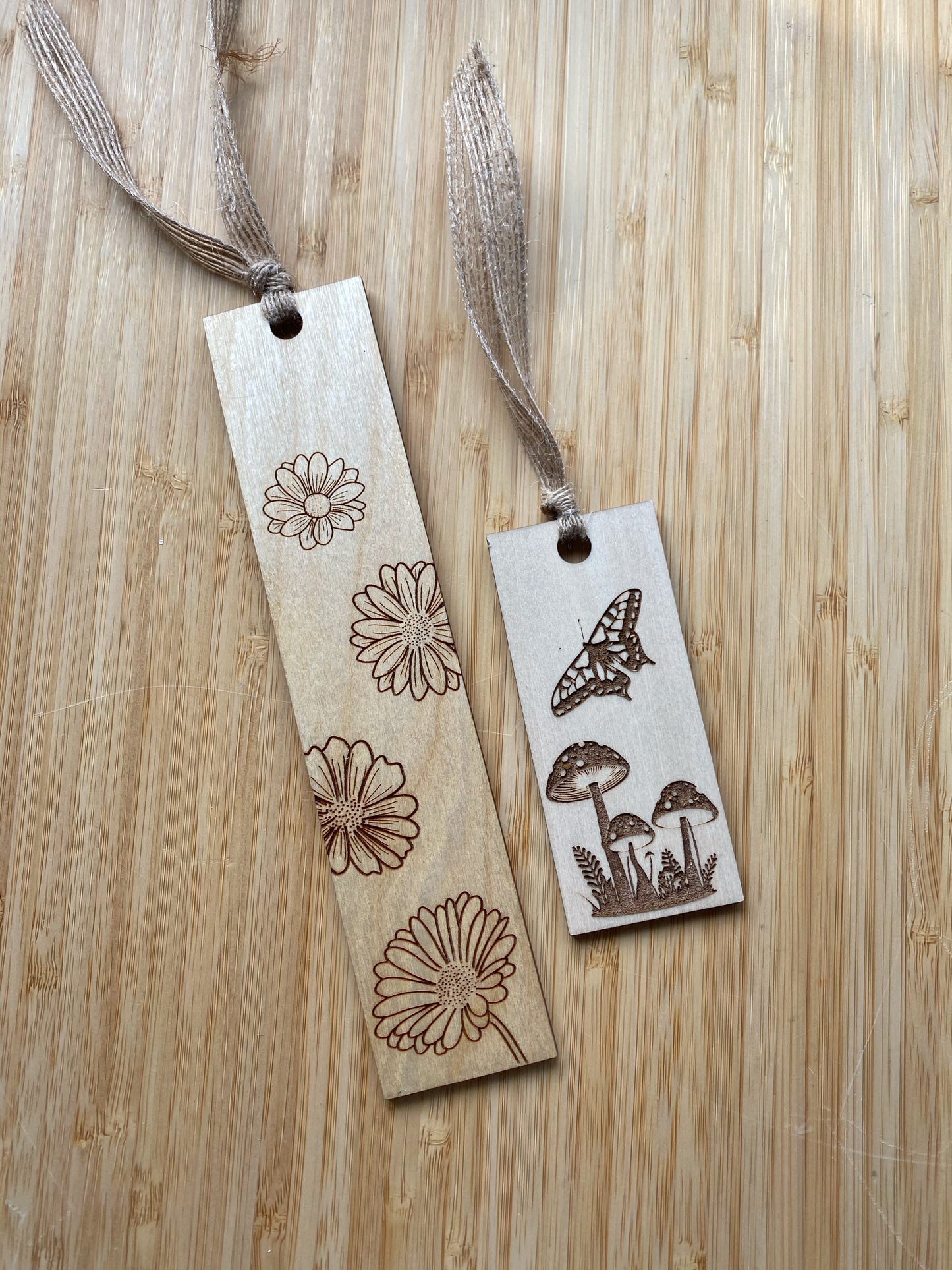 Personalized Wood Engraved Book Mark