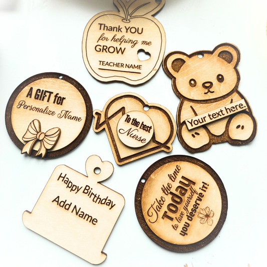 Custom Engraved Gift Tag